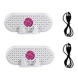 Geofray 2PCS Kleine Luftentfeuchter für Schrank Mini-Absorber Tragbarer Innenluftentfeuchter für Geschlossene Räume Schrank und Schrank