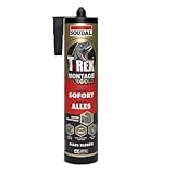 Soudal T-REX Montage Gold – 415 g Kartusche | Extra starker Polymer-Alleskleber für Innen & Außen