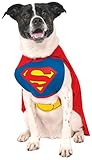 Rubie's 887892M Offizielles Superman Hundekostüm, Blau/Rot, Größe M