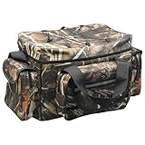 YUEMING Angeltasche Groß, 50*30*25cm, Fishing Angeltasche mit gepolstertem Schultergurt und Tragegriffe Angelbox, Angelkoffer, Anglertasche, Allzwecktasche, Karpfentasche