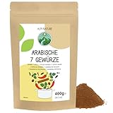 Alpi Nature 7 Gewürze arabisch 400g, 7 arabische Gewürzmischung, Gewürz für Fleisch, Reis und Curry