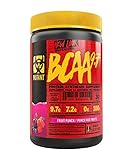 Mutant BCAA 9,7 Nahrungsergänzungsmittel BCAA Pulver mit mikronisiertem Amino und Elektrolyt Fruchtpunsch 348 g