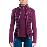 GYM AESTHETICS | Damen Ultrasonic Weste Softshell Wanderjacke Outdoor Ultraleicht Wasserdicht Wasserabweisend mit Reißverschluss Atmungsaktiv Running Hybrid Jacke Kapuzenjacke