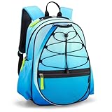 Choco Mocha Kinder-Tennistasche, Kinder-Tennisrucksack, Schlägertasche, Junior-Tennistasche, 40,6 cm, Farbverlauf blau, 16inch, Sportrucksack