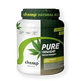 Chemp Pure 100% Hanf Protein Pulver Vanille - Proteinpulver Vegan - Glutenfrei - Ohne Soja | 30 x Portionen - 1020g - Vanilla Ice Cream