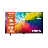 GRUNDIG 50 VOE 73 Fernseher 50 Zoll (126 cm) LED TV, Android 11 TV, 4K UHD, Dolby Digital, HDR10, Micro Dimming Engine, Chromecast Built-in, Bluetooth, Smart TV, Schwarz