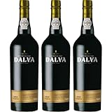 C. da Silva Dalva Port Late Bottled Vintage Portwein rot süß Portugal inkl. FeinWert E-Book (3 x 0.75 l)