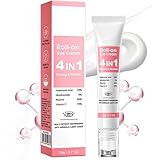 Anti-Aging-Augencreme, Augencreme mit 10% Hyaluronsäure, 5% Nicotinamid, 30% Retinol, 10% Vitamin C für Tränensäcke feine Linien, Augenringe und Falten, Straffende Pflege, 20g