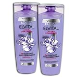 2 er Set Elvital Hydra -Hyaluronic XXL Feuchtigkeits-Auffüllendes Shampoo 2 x 400 ml