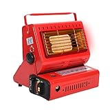 Tragbare Campingheizung – 25 Inches Keramikplatte Heizgerät | 2.31kg Sicherheitsheizung – Effizient Energiesparend Einfach Bedienbar Ideal für Winterzelte Outdoor Reisen Zuhause