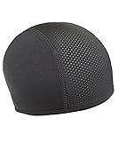 Asudaro Helm Unterziehmütze Cap Helmmütze Fahrrad Bike Mütze Motorradhelm Innenkappe Mens Womens Mesh Atmungsaktives Innenfutter Elastische Radkappe Bandana Cap Sport Outdoor Kopftuch Hut,Schwarz