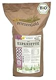 Esparsette Cobs Bio (20kg), WiesenGold® Bio-Esparsette Pellets/Cobs – Premium Pferdefutter, naturnaher Anbau, Heimtierfutter, natürliche Wurmkur
