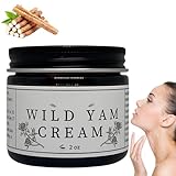 Organic Enriched Wild Yam Creme, Yamswurzelcreme für Damen-Wild Yam Creme für Hormonausgleich, Bio-Wild-Yam-Wurzelcreme für Frauen - Organic Feuchtigkeitscreme Gesicht & Korper Hautpflege