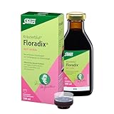 Salus Kräuterblut Floradix mit Eisen - 1x 250 ml - Pflanzliches Spezial-Tonikum mit organisch gebundenem Eisen, Fruchtsäften und Arzneikräutern - Für volle Eisenspeicher statt Eisenmangel