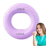 Griffkraft-Zirkel, Griffkraft-Trainerring,20-60lb Handgriffstärkungs-und Unterarmgrifftraining | Unterarm-Grifftraining, Handdehnringe Aus Silikon, Für Sportler, Stressabbau