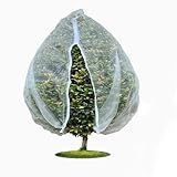 RCYONGQ Obstbaumnetz Ultrafeines Netz, 2 Stück Insektenschutznetz Gemüseschutznetz wiederverwendbares für Schützt Obst, Gemüse und Pflanzen vor Tieren 300X300CM