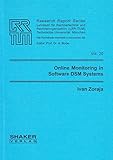Online Monitoring in Software DSM Systems (Research Report Series Lehrstuhl Fur Rechnertechnik Und Rechnerorganisation Technische Universitat Munchen)