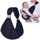 Tragetuch Atmungsaktiv,Kindertrage Seitlich,Tragetuch Baby Neugeboren,Kleinkind Trage,Baby Sling,Wild Ride Kindertrage bis 20kg