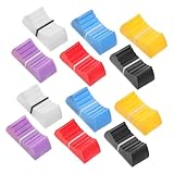 LRXIYODE 12 Stück Potentiometerkappen für Schieberegler Robuste Mixer Ersatzteile für Optimale Langlebigkeit für Sound und Lichtmischpulte