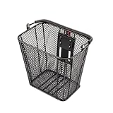 Fahrradkorb - Träger Lenkerhalterung Mit Griff | Vorderkorb Für Elektrofahrrad | Für Mountain Elektro Scooter Radfahren Stadt Pendeln Outdoor Fracht Lebensmittel Kinder Erwachsene