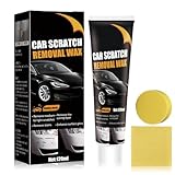 Autokratzer Reparaturpaste, Car Scratch Repair Paste Adhesive for Repairing Scratches On Cars Auto Kratzer Entferner, Autolack Kratzer Entfernen für Auto Reparatur Polieren Paste 120ml (2)