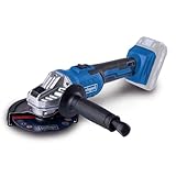 Scheppach Akku-Winkelschleifer C-AG125-X 20V Schleifmaschine mit Softstart | Schleifscheiben Ø 125mm | 20V-IXES-Serie| Drehzahleinstellung 2500 ‒ 10000 min-1 | Ohne Akku & Ladegerät