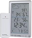 Technoline Funkwetterstation WS9218 inklusive Außensender TX106-TH, Innentemperatur, Außentemperatur, Luftfeuchte, Luftdruck, Vorhersage