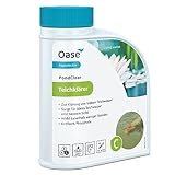 Oase 43140 AquaActiv PondClear, 500 ml - biologischer Wasserklärer, wirkt gegen feine, nicht filtrierbare Verunreinigungen sowie Phosphate und Schwermetallverbindungen in Teichen
