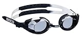 Beco BECO Unisex – Erwachsene Arica Profischwimmbrille, schwarz/weiß, One Size