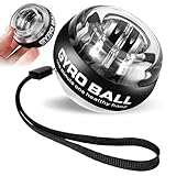Gyroskopischer Handtrainer - Handgelenktrainer Ball für Kraft und Geschicklichkeit idealer Begleiter, Handgelenk-Gyro Ball Trainer für Sport und Stressabbau perfekt