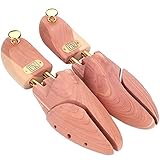 H&S 2x Schuhspanner aus Zedernholz für Herren und Damen - EU 41-42/UK 7,5-8,5 - Schuhdehner aus Holz zum Erweitern der Form und Größe - Entlastet Ballen und Hühneraugen - Schuhspanner Holz - Hs