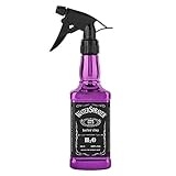 Salon Sprühflasche, 500ml Friseursprühflasche Salon Friseur Haarwerkzeuge Home Gardening Wassersprühgerät, Wassersprühflasche(Rosenrot)
