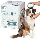 Love Your Pet by beurer Massagegerät Buddy für Hunde und Katzen, entspannende Kopfmassage und Körpermassage für Haustiere, Anti-Stress-Massage, besonders leise, Silikon-Massageaufsätze, mit Akku