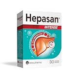Lotos Pharma Hepasan Intense Leber Komplex – Mit Mariendistel, Cholin, L-Methionin, Vitamin B12 und B9-30 Kapseln - Hochdosiert (80% Sylimarin) – Natürliche Vegan Leber Unterstützung