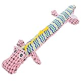 Kisangel Kauspielzeug für Crocodile Design Interaktives zur Zahnpflege für Welpen und Mittelgroße Fördert das Kauen und Spielverhalten Robust und Sicher