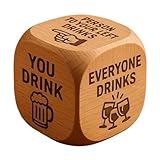 Trinkspiele Für Erwachsene,Partyzubehör Lustige Aktivitäten | Spaßiges Trinkwürfel Familienspiel | für Zuhause, Uni, Partys, Geburtstag, Feiertage, Neujahr, Weihnachten