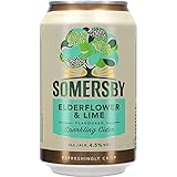 12x Somersby Elderflower & Lime (Holunderblüte) Cider 0,33l erfrischend fruchtig bier cider