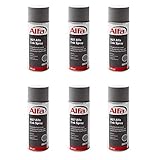 Alfa 6x Zinkspray Zink Spray 400 ml geprüfter Korrosionsschutz Rostschutz aus Zink hitzebeständig schnelltrocknend Grundierung für Metall und Punktschweißung