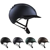 RL24 - Reithelm Duell von Casco inkl. Schutzbeutel | Reitkappe Damen, Herren & Kinder | verbesserte Belüftung & ergonomisch Perfekter Sitz | Reiterhelm in Dunkelblau in Größe L (58-60cm)