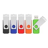 KEXIN USB Stick 3.0 64GB Speicherstick USB 5 Stück Datanstick 64 GB USB-Flash-Laufwerk High Speed Drive Memory Mehrfarbig 5er Pack Set