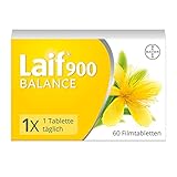 Laif 900 Balance | Johanniskraut | bei Antriebslosigkeit und Stimmungstiefs | mehr Elan, Lebensfreude und Gelassenheit | 1 x 60 Stück