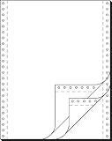 SIGEL 32243 Endlospapier 12 Zoll x 240 mm (A4 hoch), 60/53/57 g, 600 Sätze LP, SD, 3fach, Druckerpapier