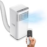 Avilia Mobiles Klimagerät 9000 BTU 3 in 1 – Luftentfeuchter, Kühler und Ventilator | Klimagerät ohne Außeneinheit für Zuhause und Büro