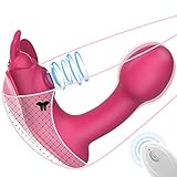 Butterfly Sex Spielzeug Vibratorslips mit Fernbedienung - ORSLUM Bonnie, Wearable Vibratoren Frauen Leise Sex Spielzeug für die Frau Paare, Ferngesteuerter Vibrator, Vibrator für Unterwegs