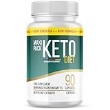 Keto Diet | mit natürlichen und hochwertigen Inhaltsstoffen | 90 Kapseln Inhalt pro Dose