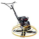 BAMATO Betonglätter BPT-960 | 4100 Watt Motorleistung | Benzinmotor 4-Takt | 910mm Rotordurchmesser | Blattwinkel 0-15° | Flügelglätter Estrichglätter Glättmaschine