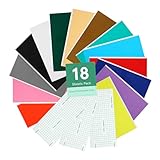 jojofuny Selbstklebende PVC Label Sticker Präzise Schneidefolie für Büroetiketten Scrapbooking und Dekorative Projekte Langlebig Haftendes Vinyl Vielseitig für Kreative Gestaltung