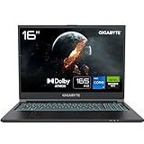GIGABYTE G6 KF Gaming-Laptop - 16,0 Zoll, 165Hz FHD+, Intel Core i7-13700H, NVIDIA GeForce RTX 4060 GPU, 16GB DDR5 4800MHz, 1 x Gen4 1TB SSD, Windows 11 Home, 2 Jahre Garantie, G6 KF-73DE854KH