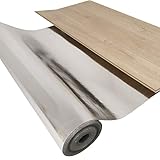 uficell Akustik ALU Trittschalldämmung für Fußbodenheizung geeignet, Stärke: 2 mm, hervorragende Schalleigenschaften, Dichte: 1000 kg/m³ - Sie kaufen 1 m² - (Trittschalldämmung, Trittschalldämmung)