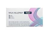 Milchallergie Test - The Tester® Allergie Kuhmilch, Selbsttest für Zuhause, Ergebnis in 10 Minuten, Zuverlässig & Präzise